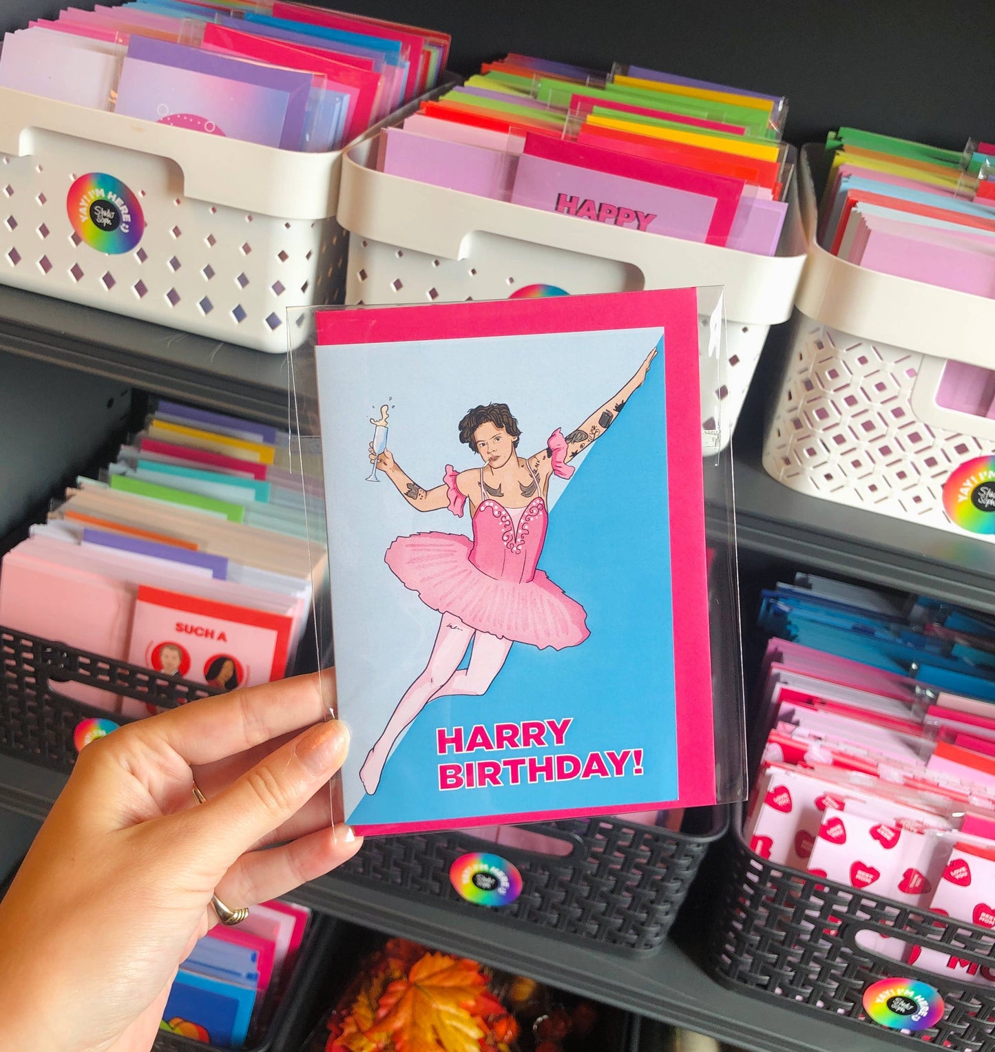 Harry Birthday! Greeting Card