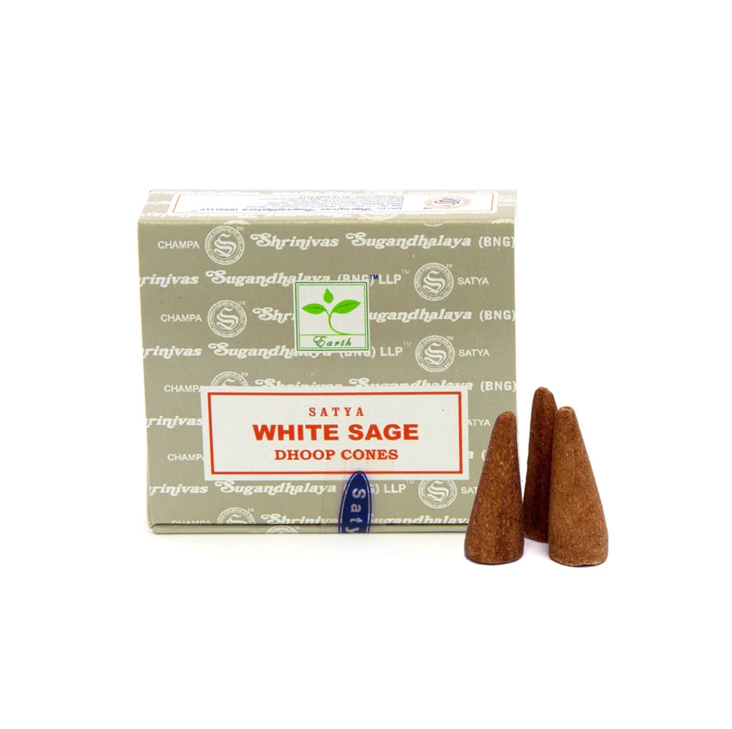 White Sage Dhoop Cones Satya