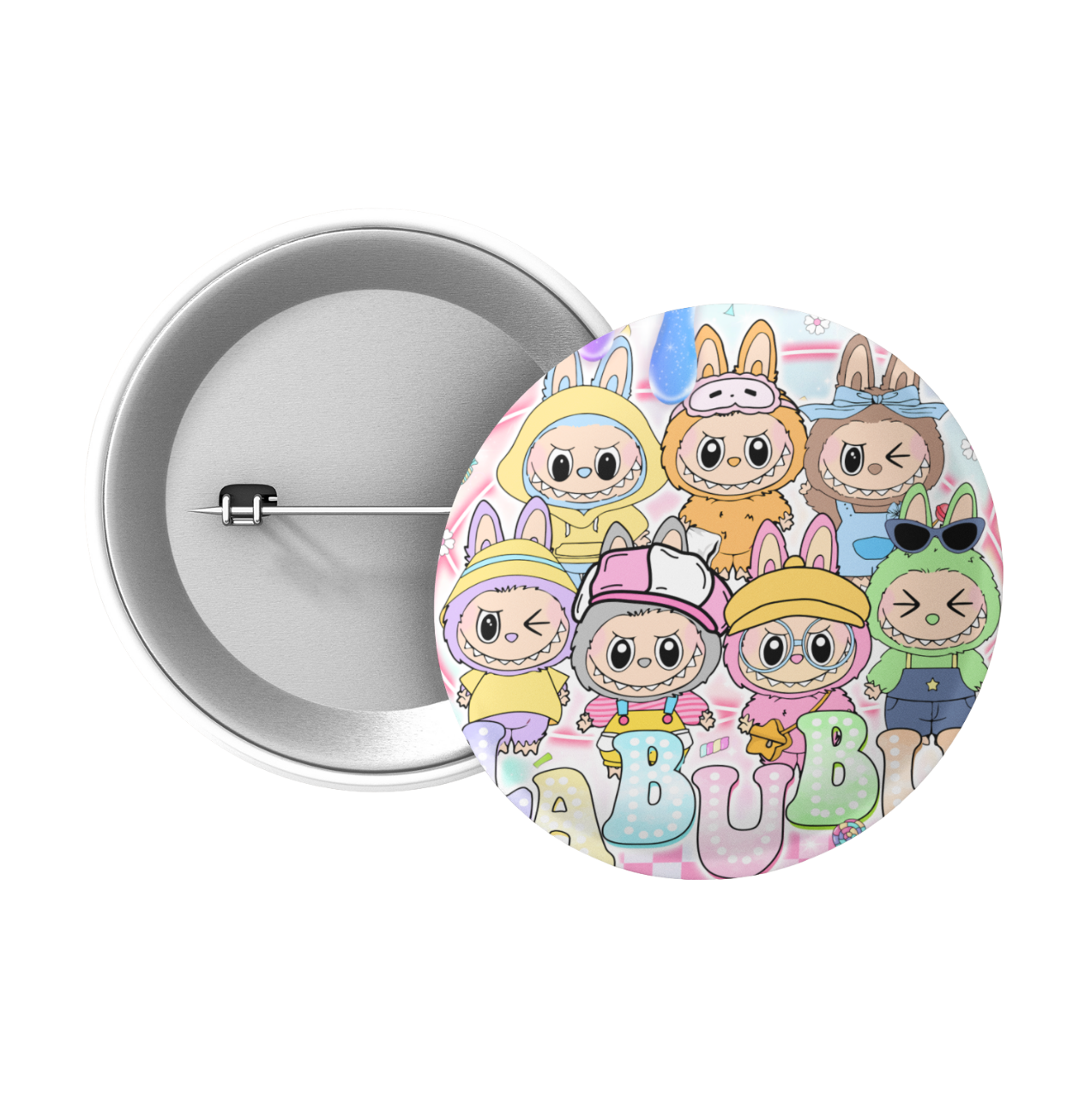 Labubu Button 04