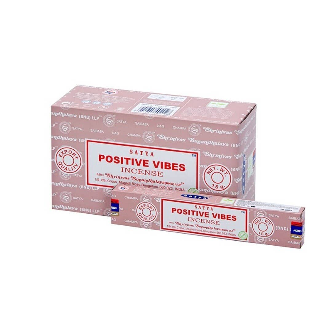 Røkelse Satya NS 15g Positive Vibes
