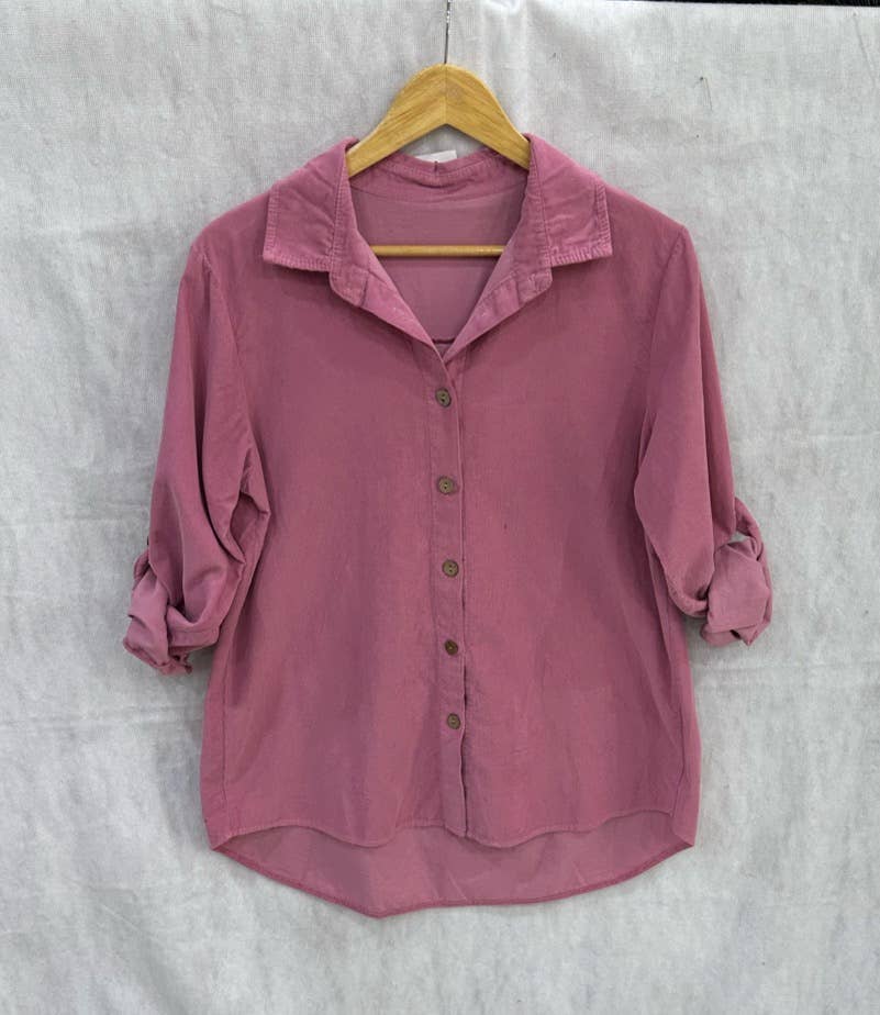 Cordskjorte