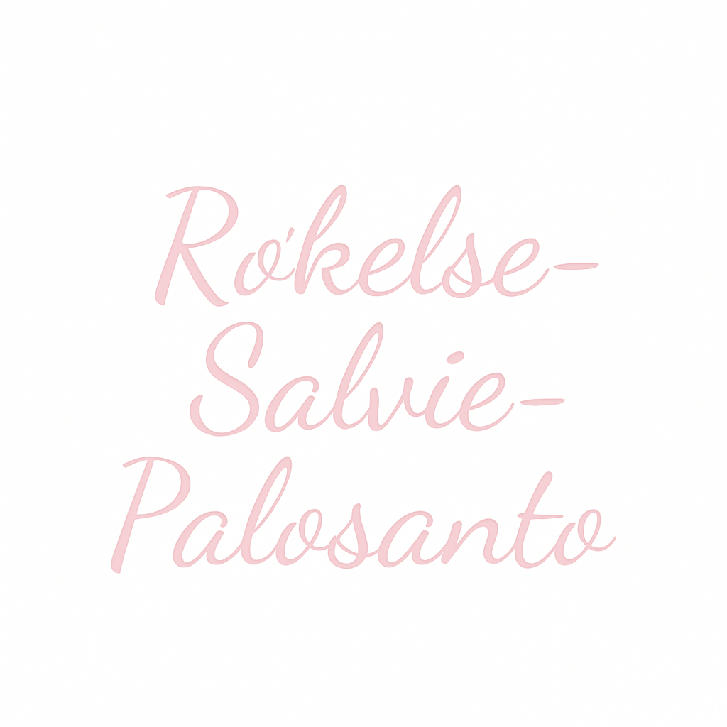 Røkelse - Salvie - Palosanto