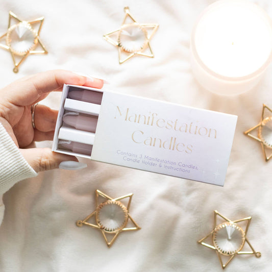 Sett med tre manifestasjonslys