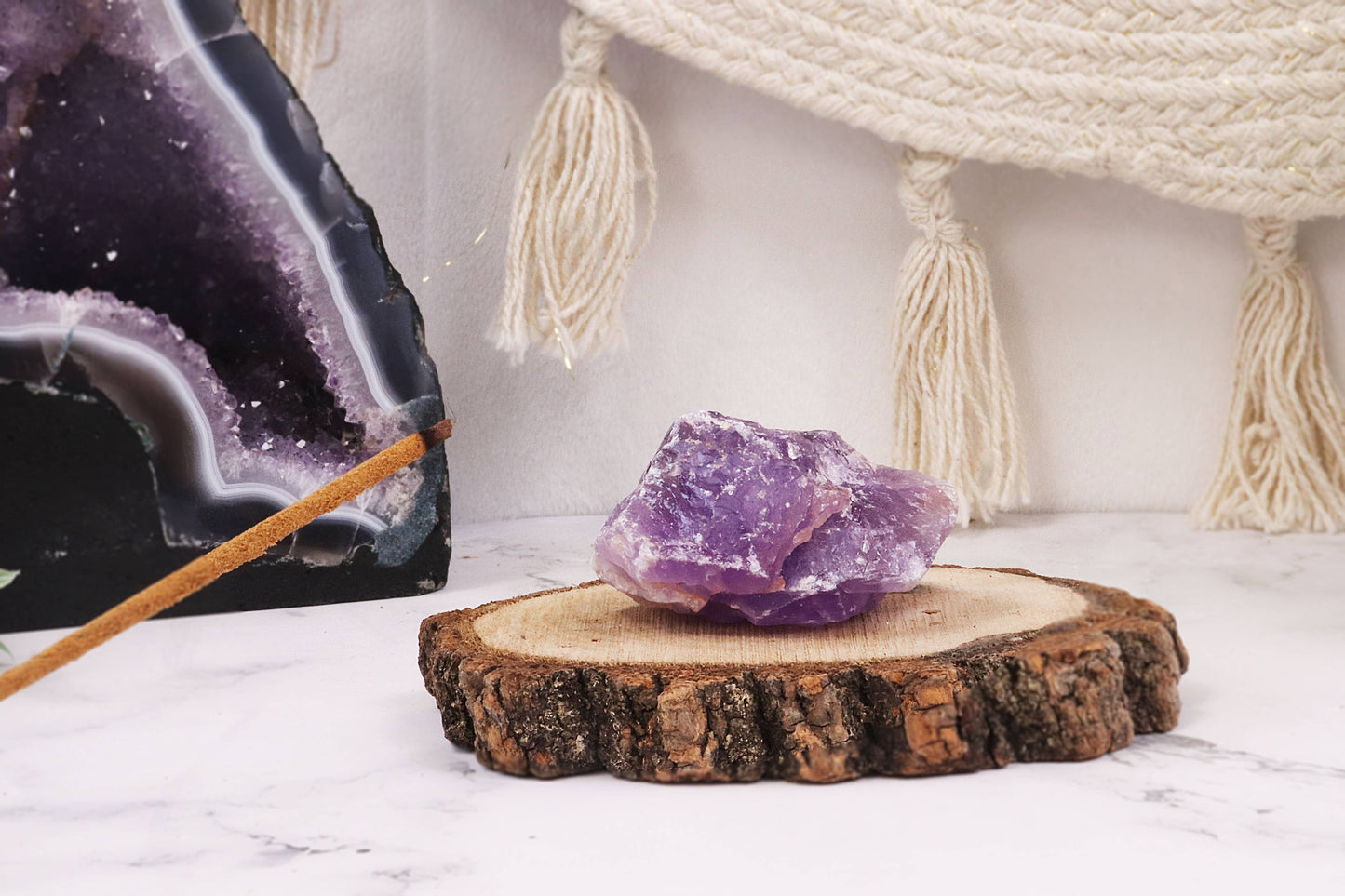 Ametyst Røkelsesholder