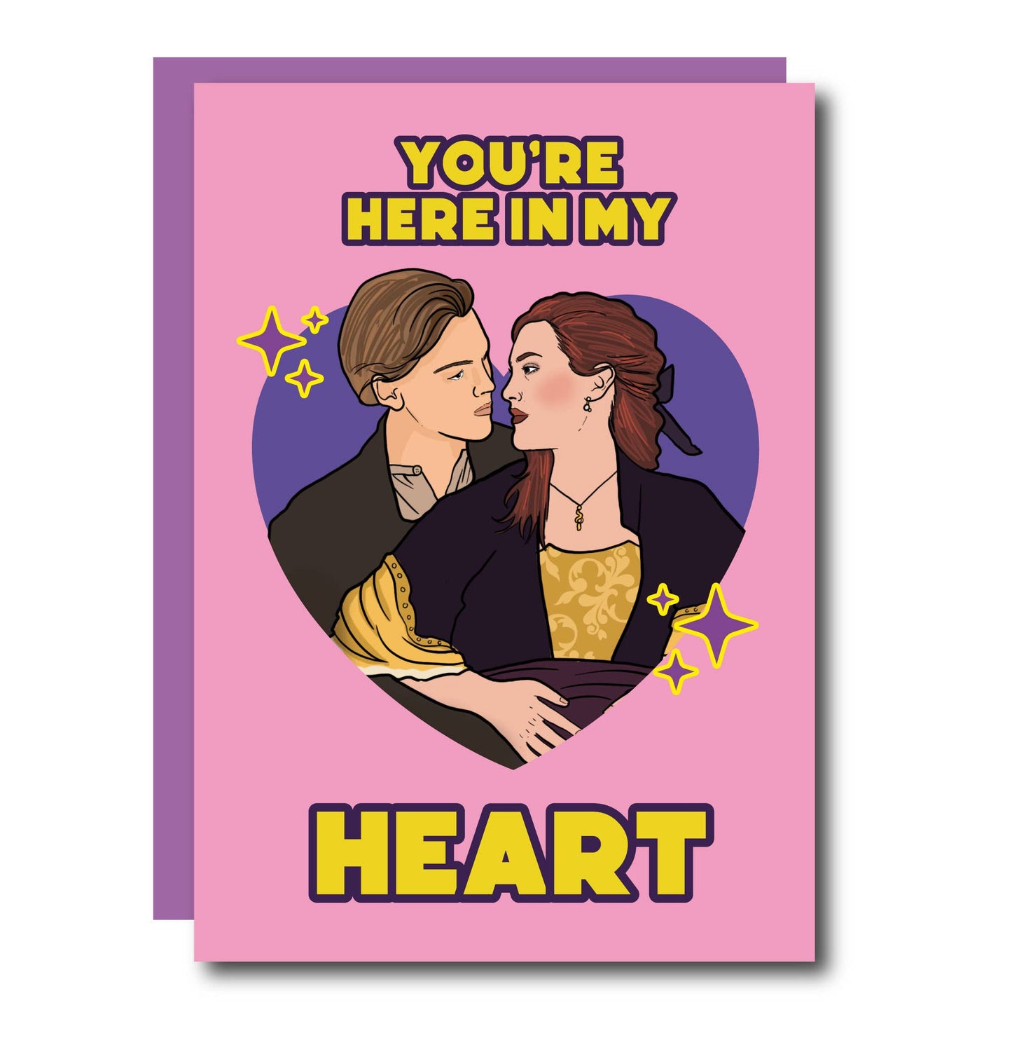 Titanic Rose & Jack Valentine's Day Greeting Card