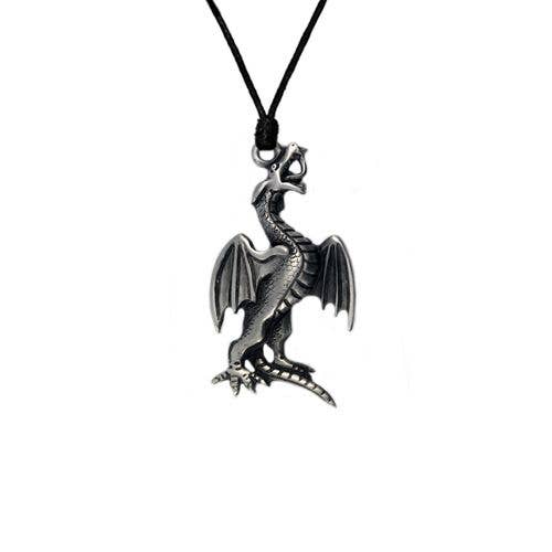 Dragon Pewter Necklace 1