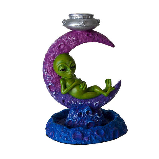 15944 Alien på månen Backflow Incense Burner