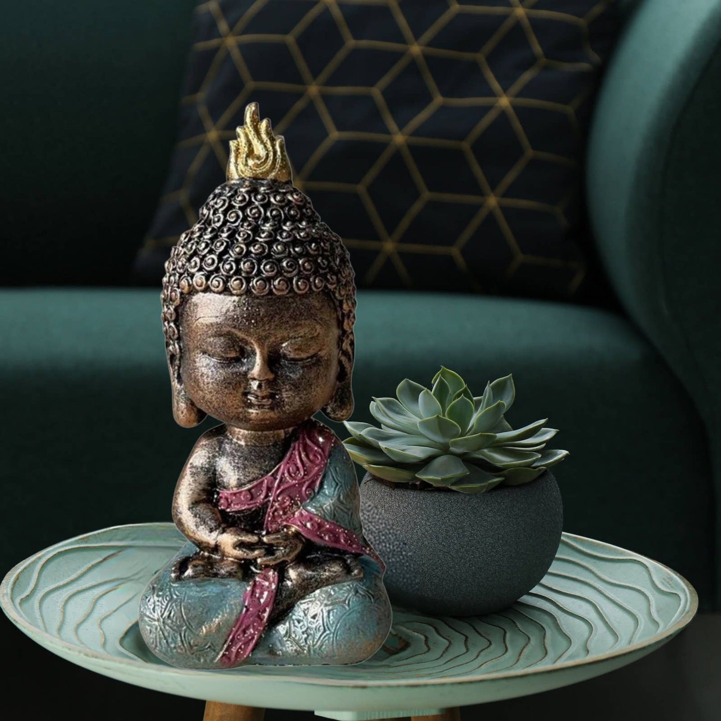 Baby Buddha figur- Feng Shui