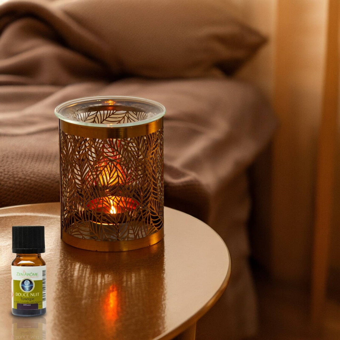 Metally Series Oil Burner — Leaves