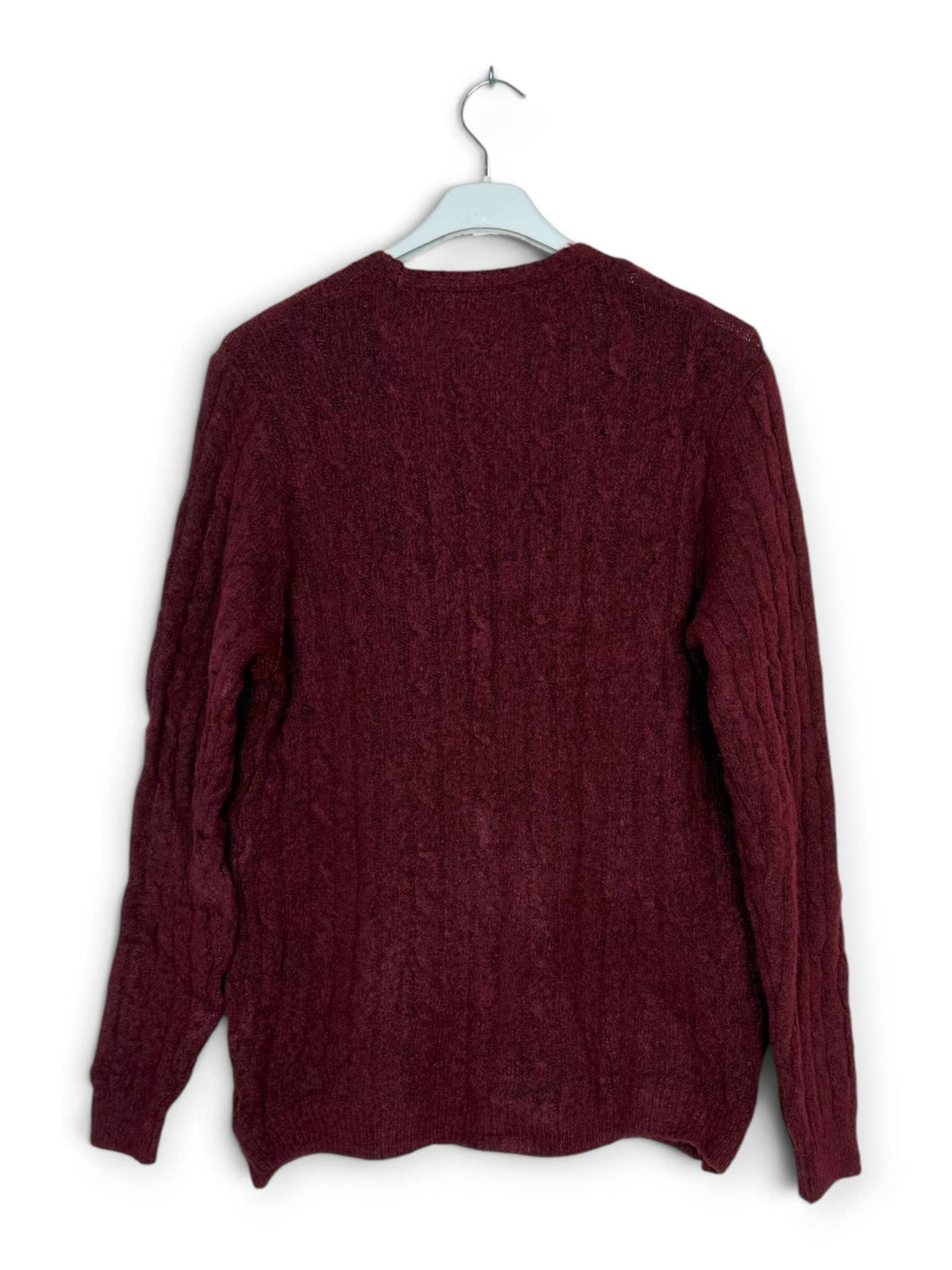 Myk cardigan i ullblanding