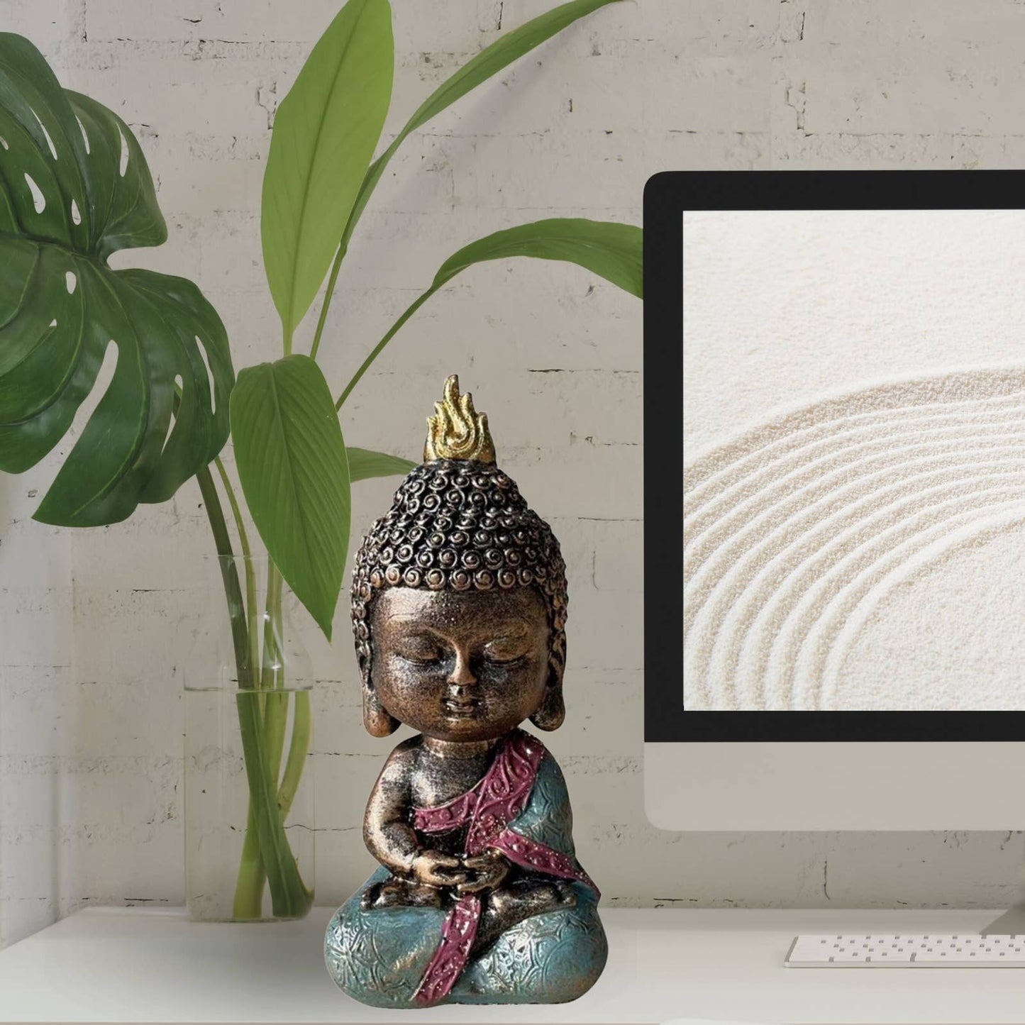 Baby Buddha figur- Feng Shui