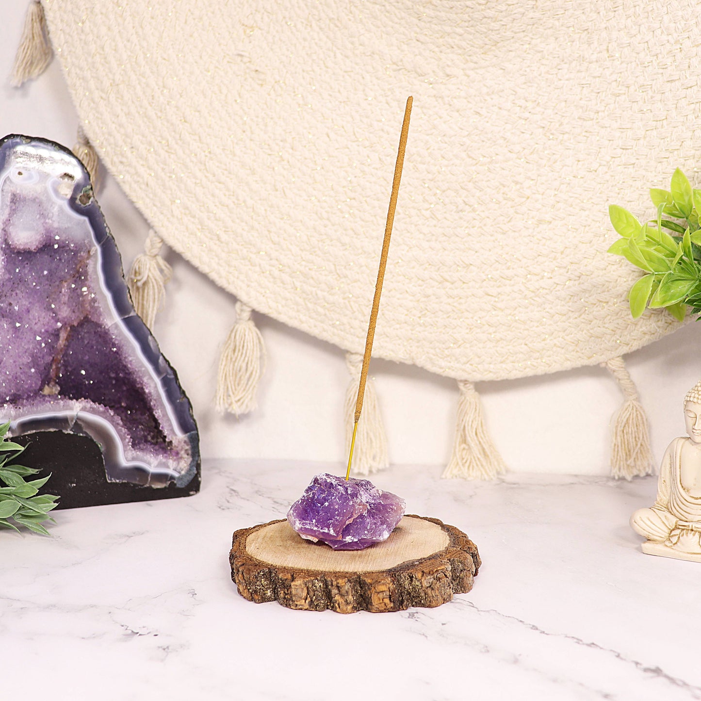 Ametyst Røkelsesholder