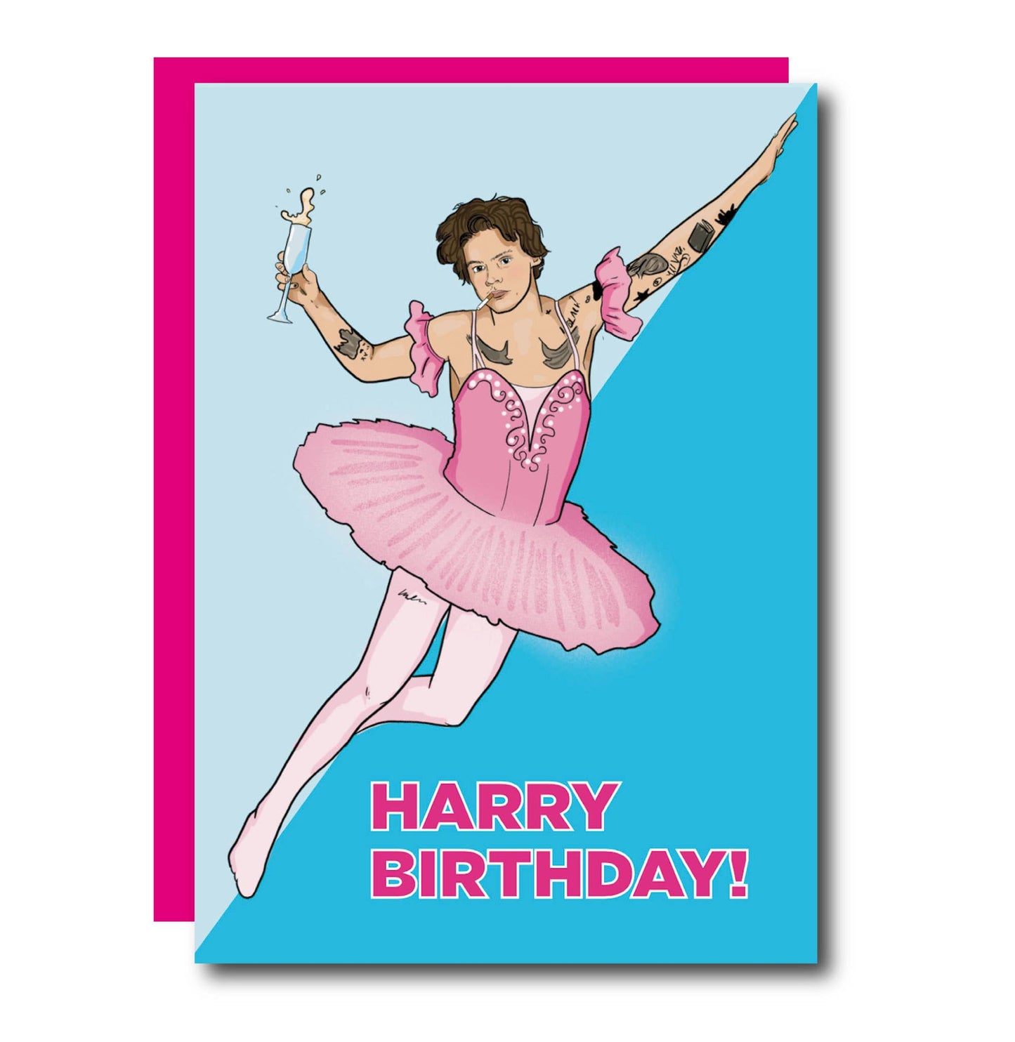 Harry Birthday! Greeting Card