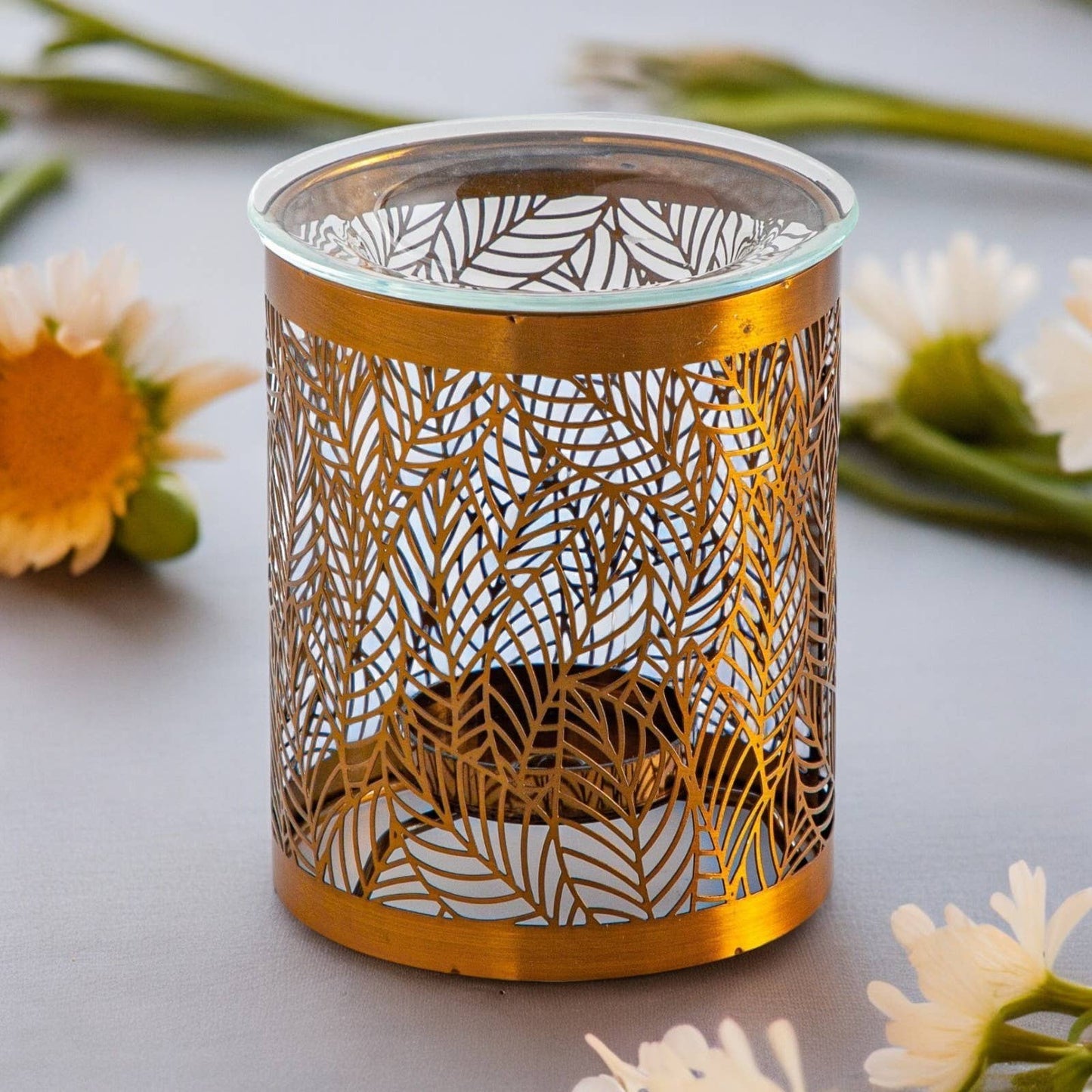 Metally Series Oil Burner — Leaves