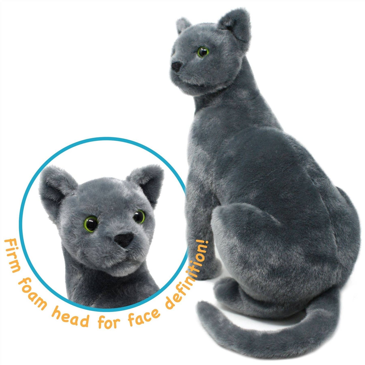 Rae The Russian Blue     katt bamse