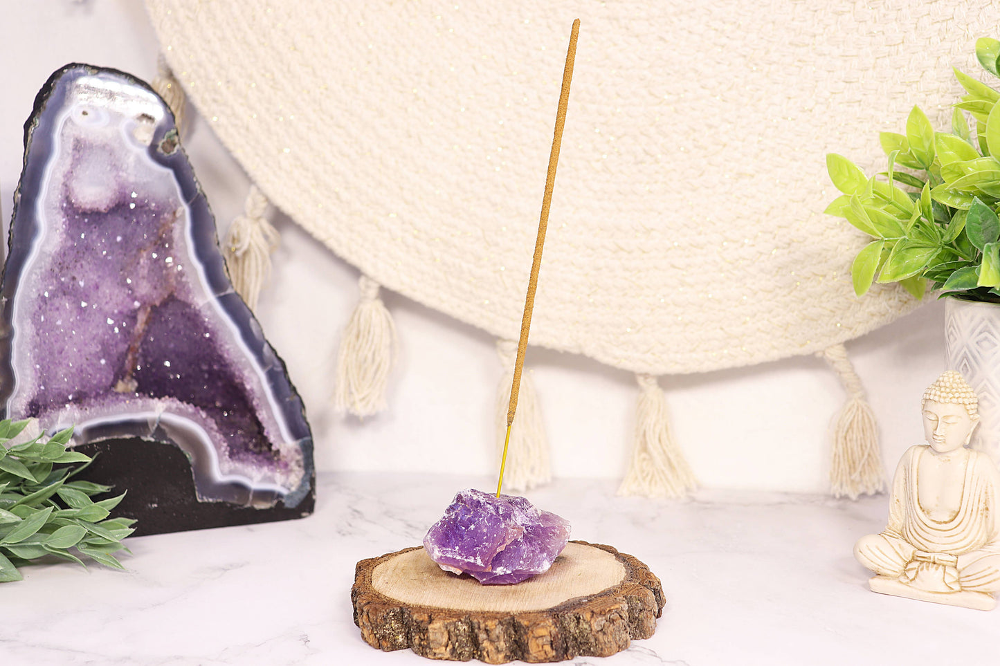Ametyst Røkelsesholder