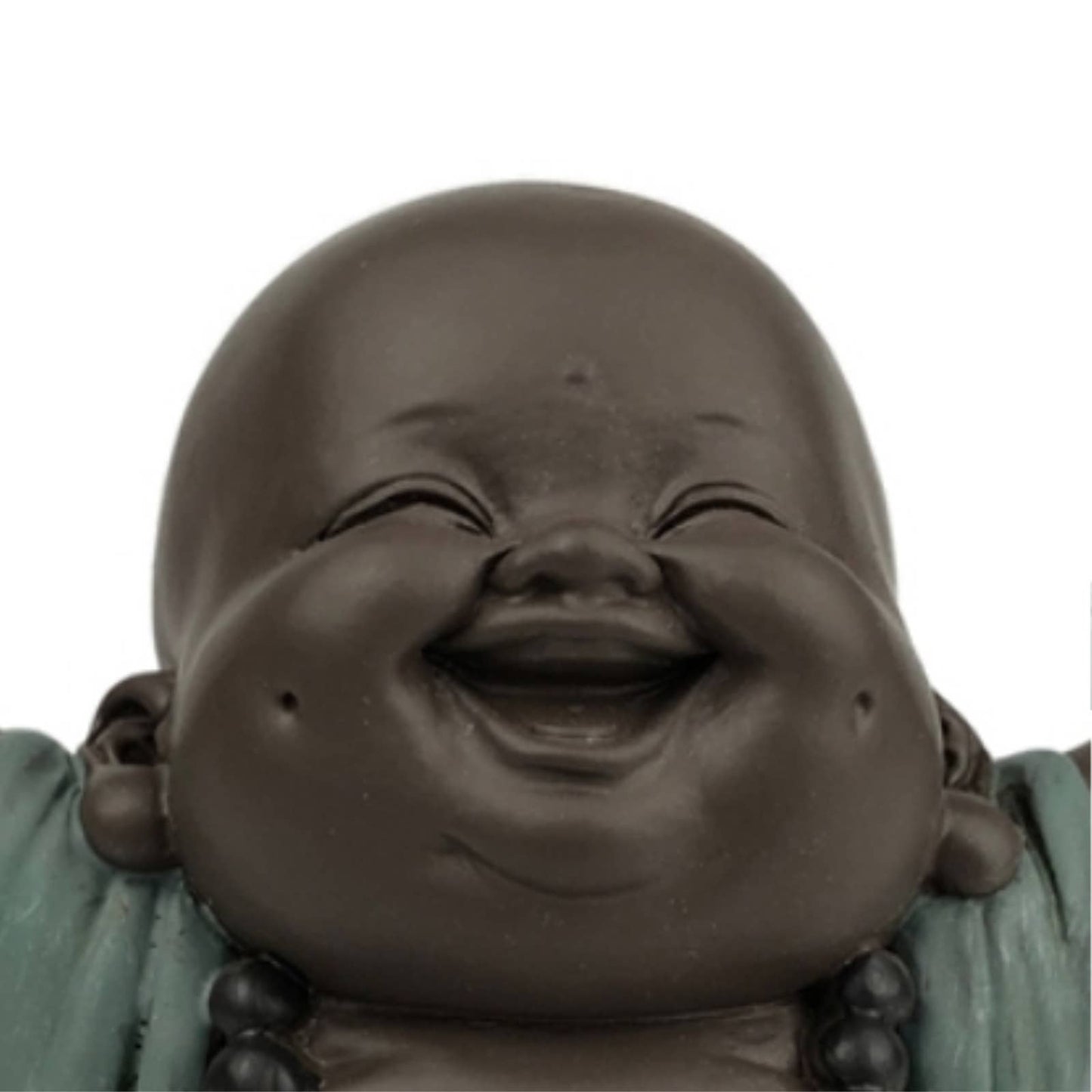 Smilende Buddha Figur