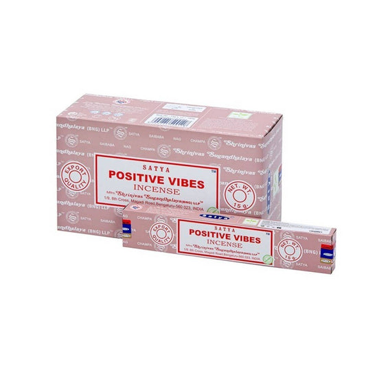 Røkelse Satya NS 15g Positive Vibes