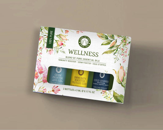 Wellness - Essential Oil Blends Gift Set