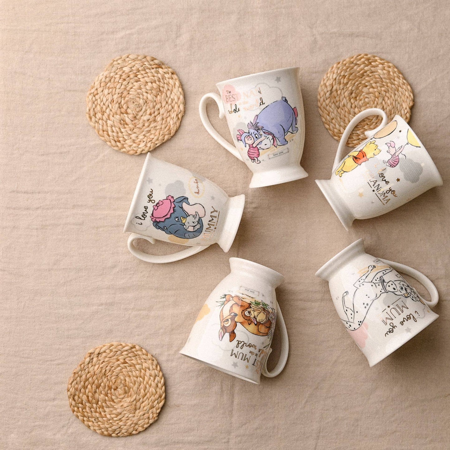 Disney Bambi kopp             - «The Best Mum»