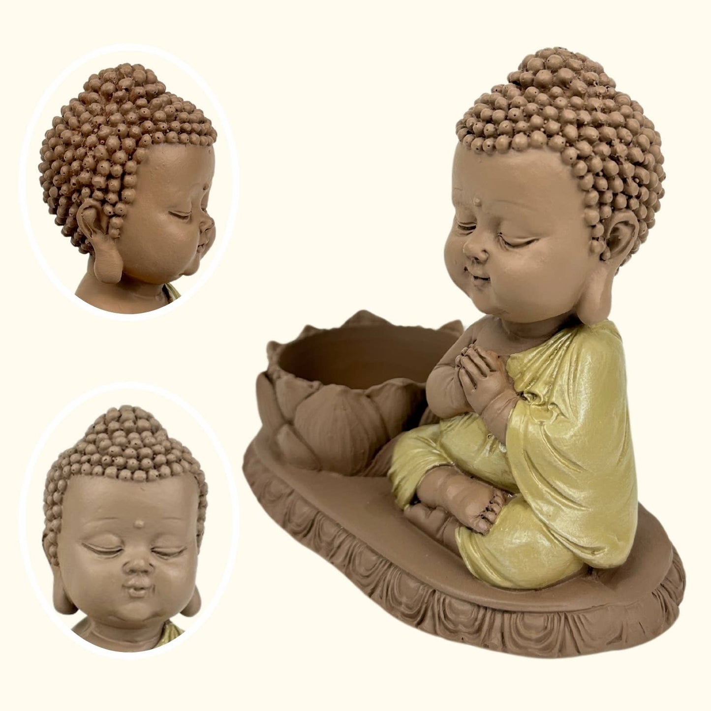 Buddha statue - Lysholder