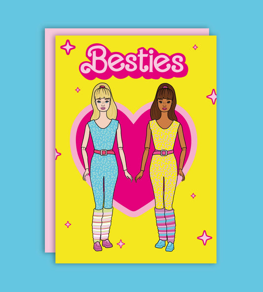 Besties Barbie Bestfriend gratulasjonskort