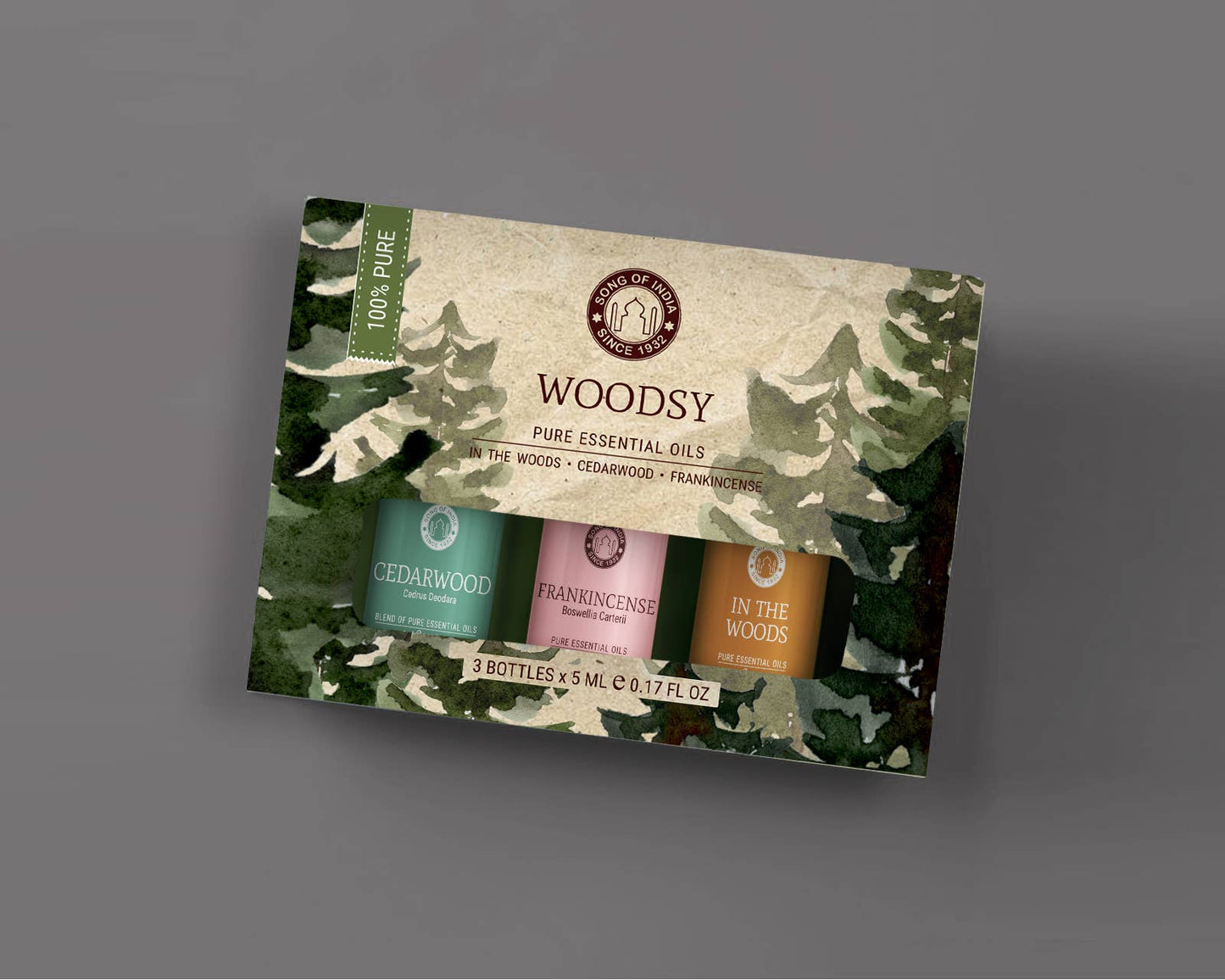 Woodsy - Essential Oil Blends Gift Set