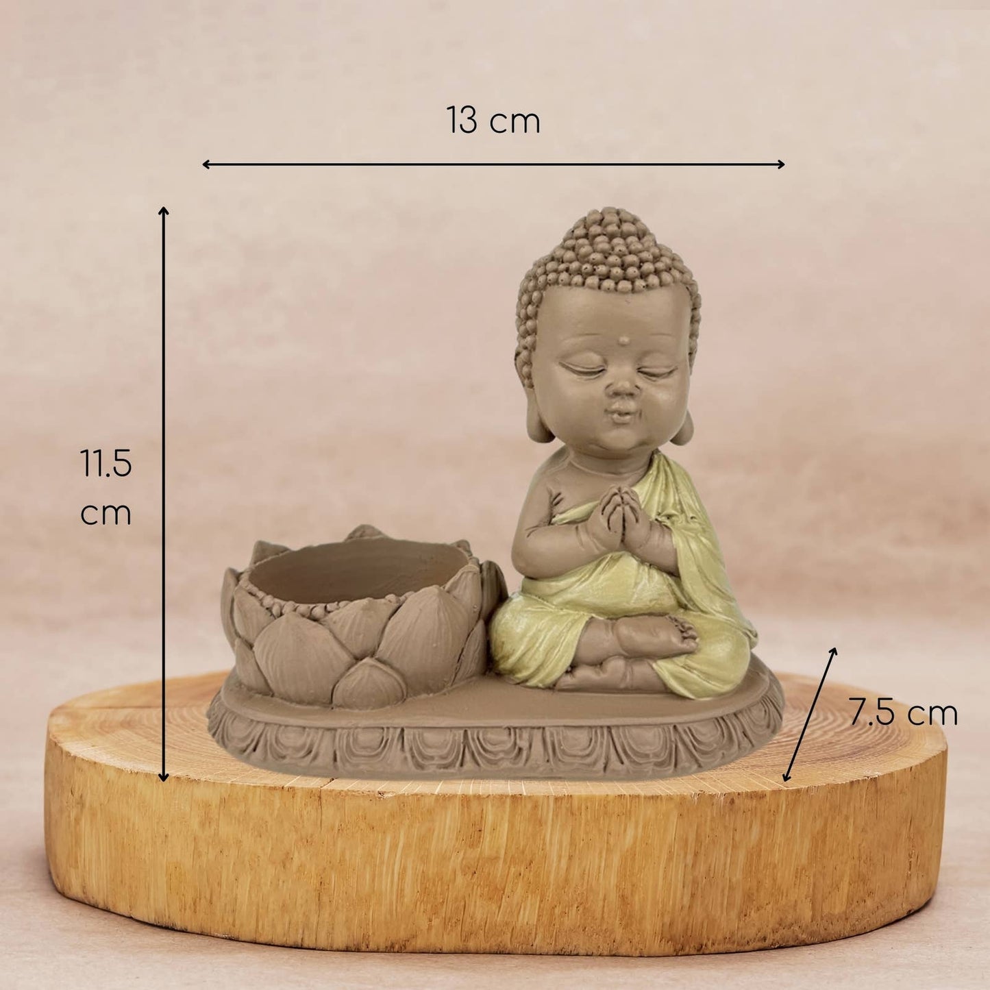 Buddha statue - Lysholder