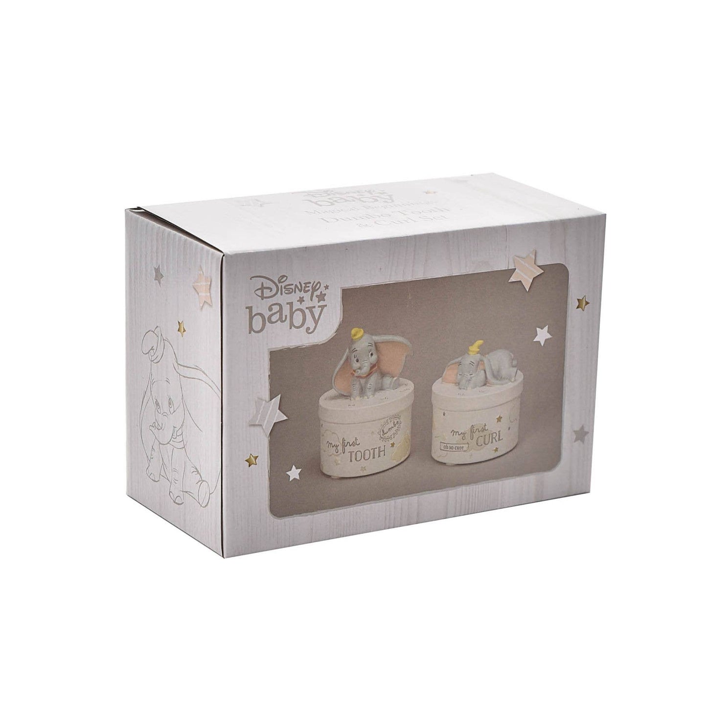 Disney Tann og hårlokkbokser - Dumbo