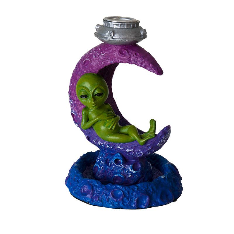 15944 Alien på månen Backflow Incense Burner