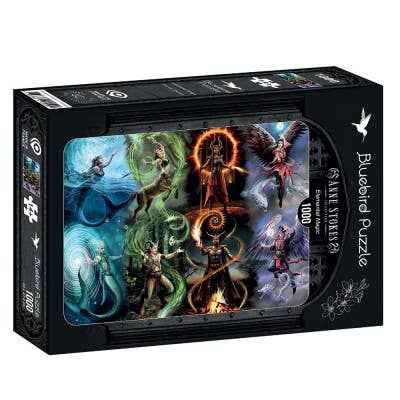 1000 Piece Puzzle - Anne Stokes - Elemental Magic
