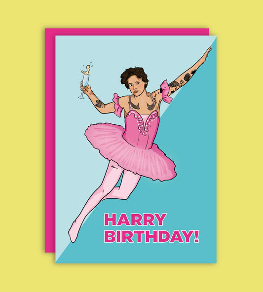 Harry Birthday! Greeting Card