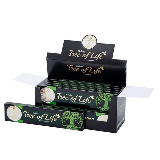 Røkelse Goloka Black 15g Tree of Life