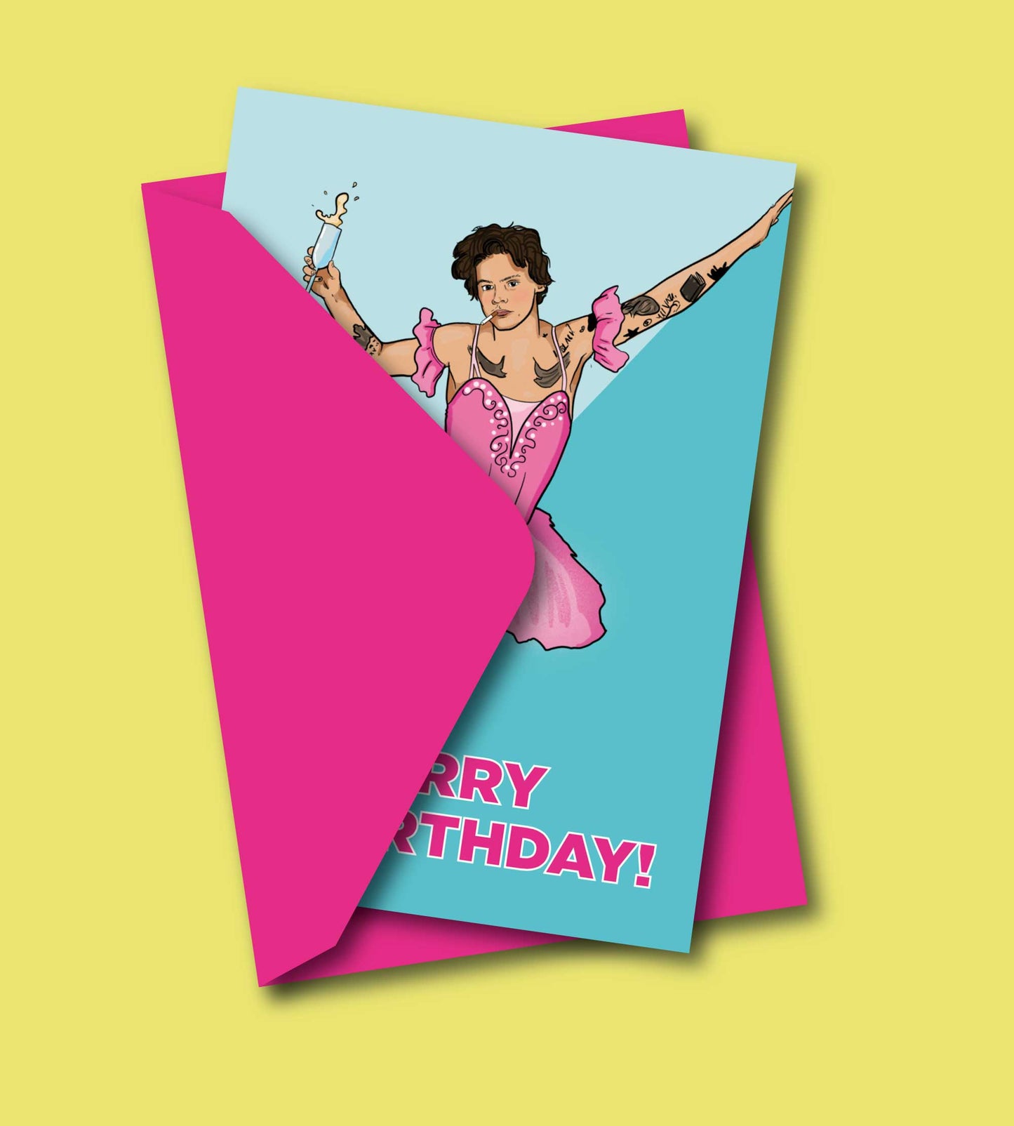 Harry Birthday! Greeting Card