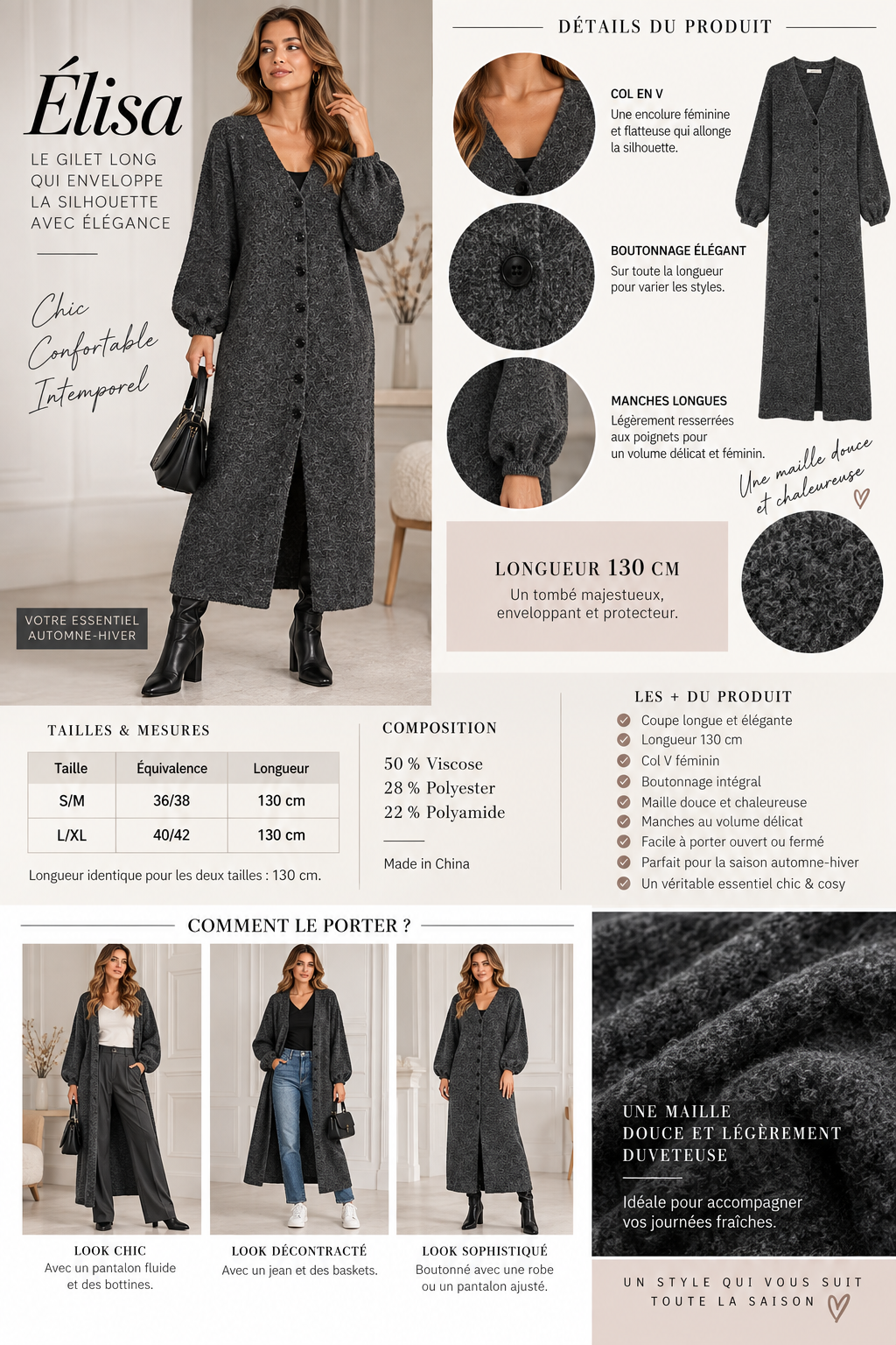 Lang cardigan
