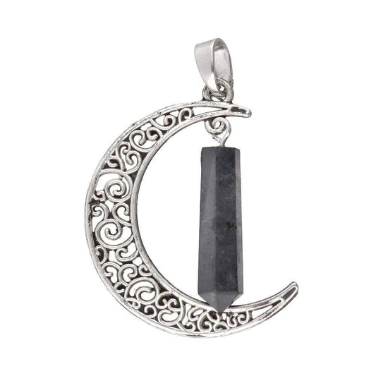 Moon Pendant - Shungitt