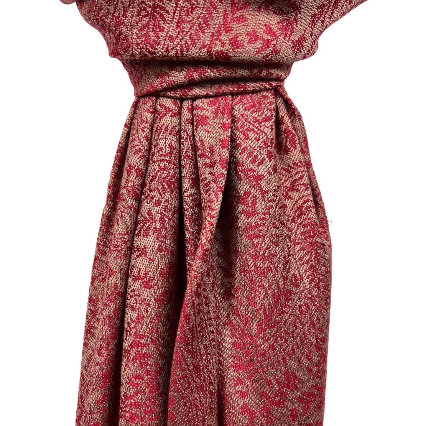 Skjerf med Paisley mønster